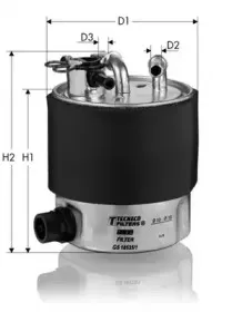 Топливный фильтр TECNECO FILTERS купить