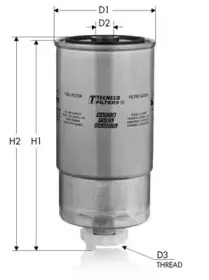 Топливный фильтр TECNECO FILTERS купить