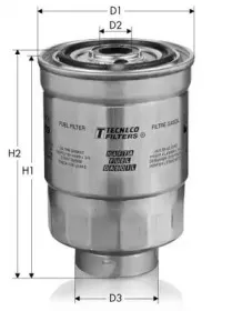 Топливный фильтр TECNECO FILTERS купить