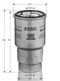 Топливный фильтр TECNECO FILTERS купить