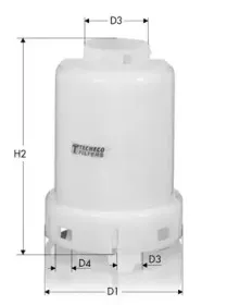 Топливный фильтр TECNECO FILTERS купить