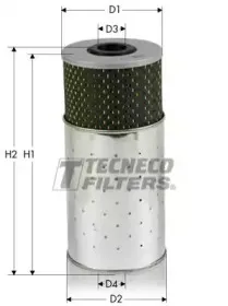 Масляный фильтр TECNECO FILTERS купить
