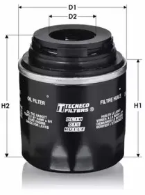 Масляный фильтр TECNECO FILTERS купить