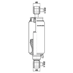 Гаситель, крепление кабины montcada купить