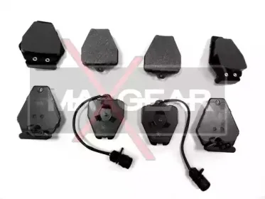 Комплект тормозных колодок, дисковый тормоз MAXGEAR купить