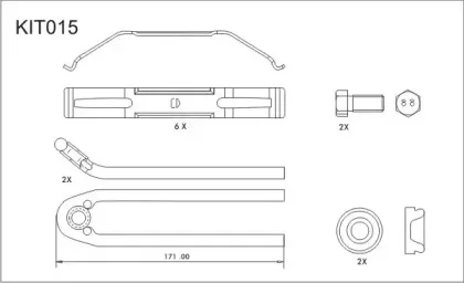Комплект тормозных колодок, дисковый тормоз FRAS-LE купить