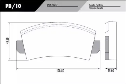 Комплект тормозных колодок, дисковый тормоз FRAS-LE купить