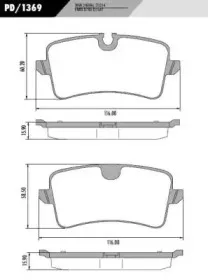 Комплект тормозных колодок, дисковый тормоз FRAS-LE купить