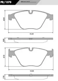 Комплект тормозных колодок, дисковый тормоз FRAS-LE купить