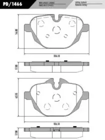 Комплект тормозных колодок, дисковый тормоз FRAS-LE купить