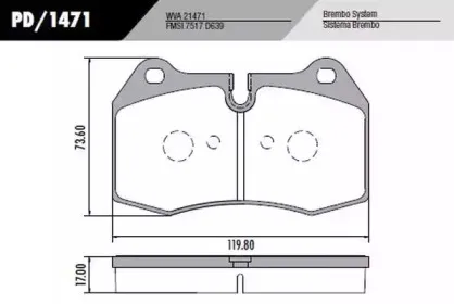 Комплект тормозных колодок, дисковый тормоз FRAS-LE купить