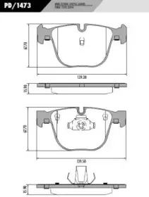 Комплект тормозных колодок, дисковый тормоз FRAS-LE купить