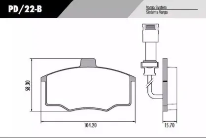 Комплект тормозных колодок, дисковый тормоз FRAS-LE купить