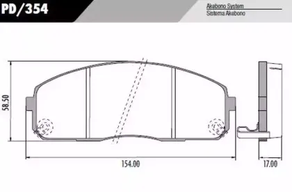 Комплект тормозных колодок, дисковый тормоз FRAS-LE купить
