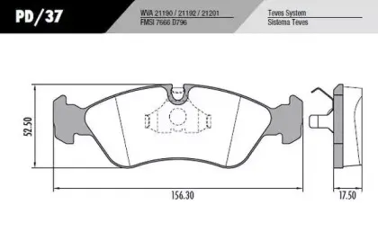 Комплект тормозных колодок, дисковый тормоз FRAS-LE купить