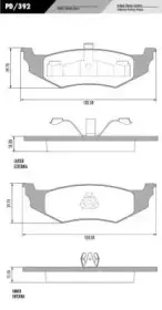 Комплект тормозных колодок, дисковый тормоз FRAS-LE купить