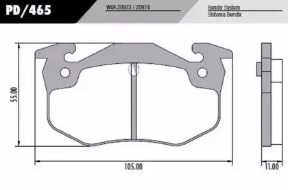 Комплект тормозных колодок, дисковый тормоз FRAS-LE купить