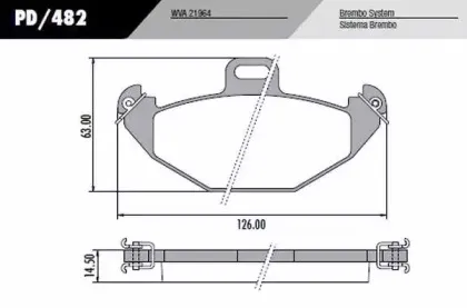 Комплект тормозных колодок, дисковый тормоз FRAS-LE купить