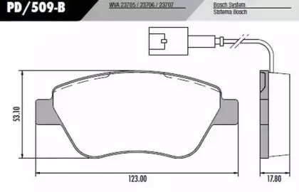 Комплект тормозных колодок, дисковый тормоз FRAS-LE купить