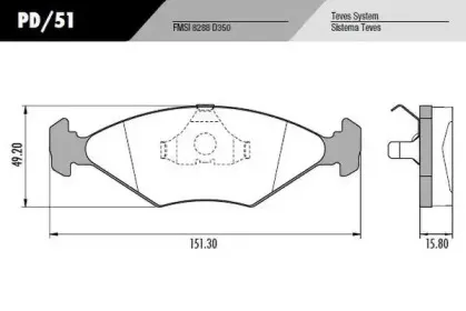 Комплект тормозных колодок, дисковый тормоз FRAS-LE купить
