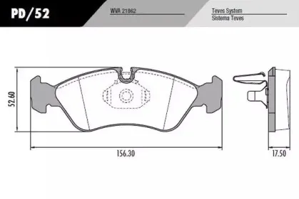 Комплект тормозных колодок, дисковый тормоз FRAS-LE купить