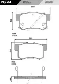 Комплект тормозных колодок, дисковый тормоз FRAS-LE купить