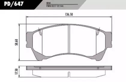 Комплект тормозных колодок, дисковый тормоз FRAS-LE купить