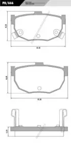 Комплект тормозных колодок, дисковый тормоз FRAS-LE купить