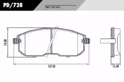 Комплект тормозных колодок, дисковый тормоз FRAS-LE купить