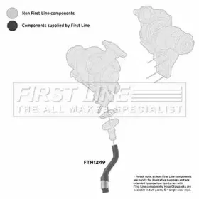 Трубка нагнетаемого воздуха FIRST LINE купить