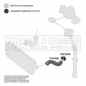 Трубка нагнетаемого воздуха FIRST LINE купить