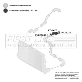 Трубка нагнетаемого воздуха FIRST LINE купить