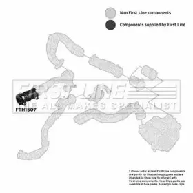 Трубка нагнетаемого воздуха FIRST LINE купить