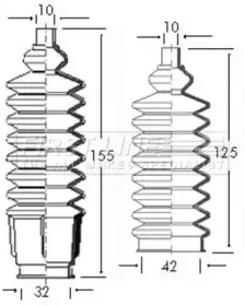 Пыльник, рулевое управление FIRST LINE купить