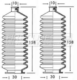 Пыльник, рулевое управление FIRST LINE купить