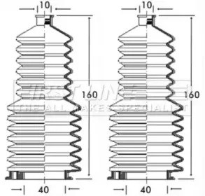 Пыльник, рулевое управление FIRST LINE купить