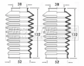 Пыльник, рулевое управление FIRST LINE купить