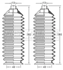 Пыльник, рулевое управление FIRST LINE купить