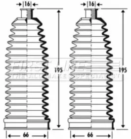 Пыльник, рулевое управление FIRST LINE купить