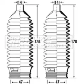 Пыльник, рулевое управление FIRST LINE купить