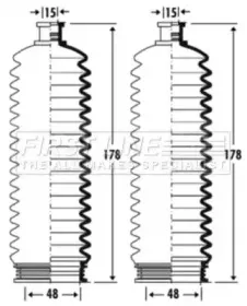 Пыльник, рулевое управление FIRST LINE купить