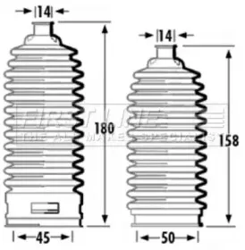 Пыльник, рулевое управление FIRST LINE купить