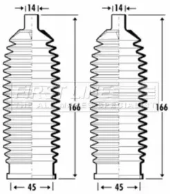 Пыльник, рулевое управление FIRST LINE купить