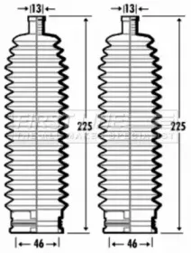 Пыльник, рулевое управление FIRST LINE купить