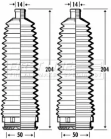 Пыльник, рулевое управление FIRST LINE купить
