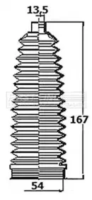 Пыльник, рулевое управление FIRST LINE купить