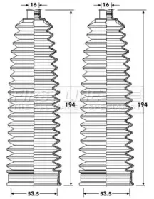 Пыльник, рулевое управление FIRST LINE купить