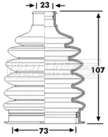 Пыльник, приводной вал FIRST LINE купить