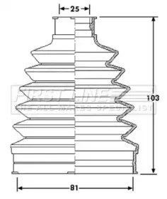 Пыльник, приводной вал FIRST LINE купить