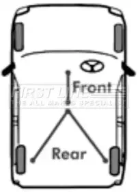 Трос, стояночная тормозная система FIRST LINE купить